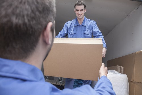 Student removals team planning a local move in Chiswick