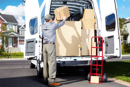 Careful packing and loading for a local flat removal in Chiswick