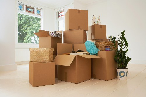 Office furniture dismantling and reassembly during a Chiswick move