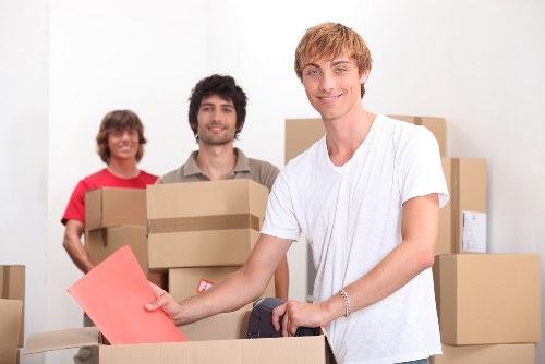 Apartment building access and parking considerations for a Chiswick flat move