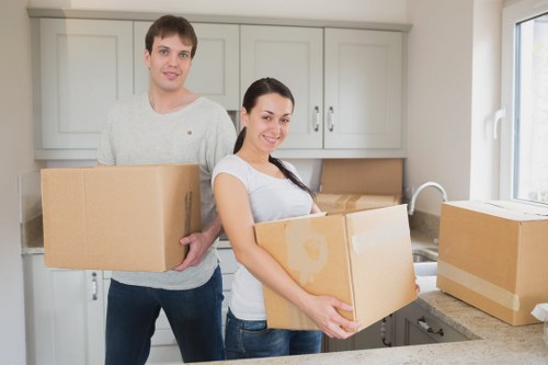 Professional loading assistance for a Chiswick move